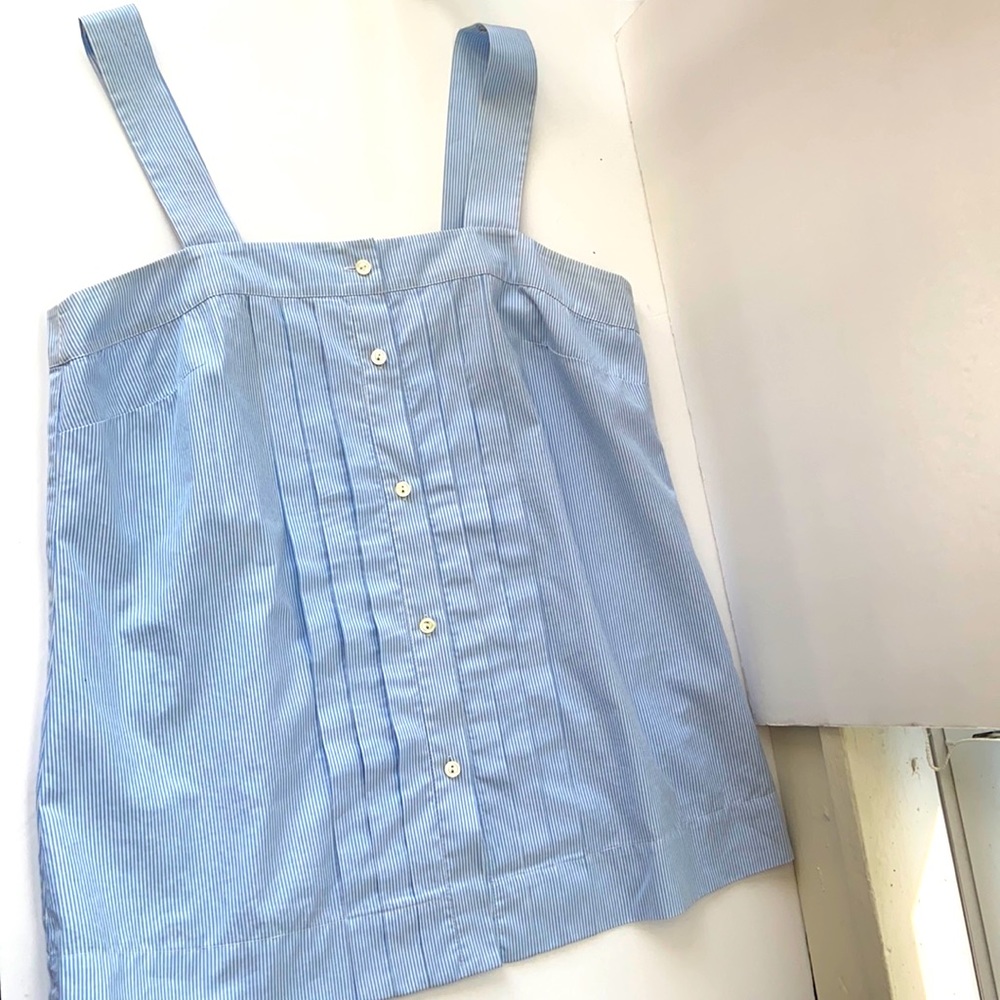 J.CREW PINSTRIPED TOP Size xsmall